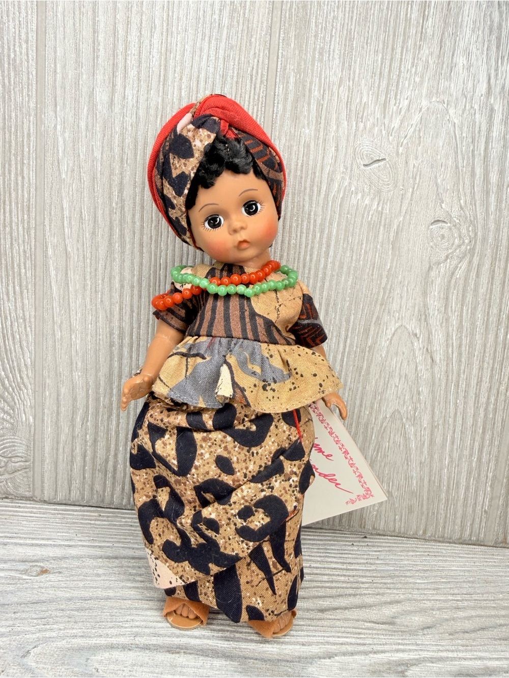 Vintage Madame Alexander International Doll Collection africa 523 figure doll